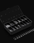 Apres Gel-X® Almond Box of Nail Tips | 280 Gel-X Tips, Soft Tips, 14 Sizes 00-9 | Half-sizes Included (Natural Almond Medium, 280 Count)