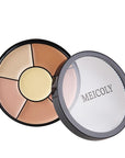 MEICOLY 6 Shades High Coverage Concealer,Tattoo Cover Palette,Cover