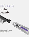 Just For Men Touch of Gray, Mens Hair Color Kit with Comb Applicator for Easy Application, Great for a Salt and Pepper Look - Light Brown, T-25, Pack of 1