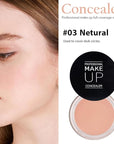 Kaely Pot Concealer Full Coverage Set,under Eye Brightener ojeras 03