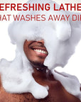 Old Spice Moisturizing Body Wash for Men, Hydro Wash, 2-in-1 Long Lasting Scent & Deep Hydration, 24/7 Shower Fresh, Smoother Swagger Scent, 16 oz (Pack of 4)