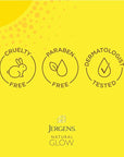 Jergens Self Tanner, Natural Glow Instant Sun, Sunless Tanning Mousse, Quick Self Tanner Foam, Ultra Deep Brozne, 6 Oz, Pack of 2
