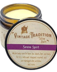 Vintage Tradition Beef Tallow All Purpose Balm - Healing, Hydrating Fragrant Forest Skin Care Salve Replaces Body Lotion, Hand Cream, More - Essential Oil, Olive Oil, and Grass-Fed Tallow, 2 fl oz.