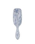 Wet Brush Shine Enhancer Paddle Brush, Marble Silver - Detangler Brush with Ultra Soft Bristles, Infused With Natural Argan Oil, Shiny & Smooth Hair, Wet or Dry, All Hair Types