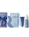 Summer Fridays Jet Lag™ Essentials - Mini Hydrating Skin Care Set With Jet Lag™ Mask, Eye Patches, Deep Hydration Face Serum & Hydration Mist - Travel Size Skincare Kit & Holiday Gift Set (4 Count)