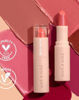 wet n wild Mega Last Rich Satin Lip Color, Rich Creamy Color with Satin Finish, Infused with Vitamin E & Moisturizing Argan Oil, Lightweight, Silky-Smooth, Vegan & Cruelty-Free - Brandy Kiss