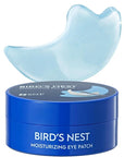 SNP [K Beauty Bird's Nest Aqua Moisturizing Eye Patch | Hydrating and Cooling for All Skin Types | Maximum Hydration Eye Patches | Korean Skincare Eye Mask | 60 Patches