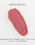 Boomstick Rose Nude ® All-in-One Cream Blush for Cheeks, Eyes & Lips, Long-Wearing, Blendable Makeup Blush Stick for Mature Skin, Cruelty-Free Lip Cheek Tint with Skincare Benefits