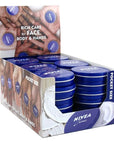 NIVEA Scented Creme - 1oz Travel Size Tins (Pack of 36) - Hydrating Whole Body Moisturizer for Dry Skin