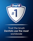 Oral-B iO Series 8 Electric Toothbrush with 2 Replacement Brush Heads and Travel Case, Rechargeable Toothbrush, Whitealabaster