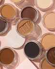 Kaely 2Pcs Cream Pot Concealer Full Coverage Set,Conceal