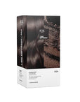 IGK Permanent Hair Dye Color Kit | 5GA 1-800 Espresso - Golden Ash Brown | 100% Gray Color Coverage + Strengthen + Shine | Ammonia Free