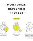 Lapcos charcoal sheet mask, daily