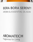 AromaTech Bora Bora Serenity Aroma Essential Oil Blend: Luxury Hotel Inspired Aromatherapy with Tropical Fruit, Frangipani & Coconut for Ultrasonic Diffusers & Nebulizers - 16 fl oz, 500 mL