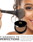 Luxury Oil Blotting Pressed Powder by Flori Roberts, Skin Tones