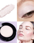 Monochrome Glitter Eyeshadow Makeup Palette,Highly Pigmented Champagne Gold Eyeshadow Palette,Shimmer Pressed Powder shadow Makeup,Single Vegan Eye Shadow,Daily Evening Women Girls Eyeshadow Gift7#