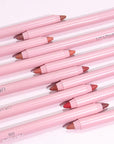 12 Colors lip liner pencils, Modern Classic Lip Liner, Lip Liner Pigmented Vegan Matte, Lasting Finish Lip Liner, Luxurious Creamy Long Lasting Lip Liner, Prevents Feathering and Fading, (02)