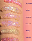 UNICORN SNOT Plant-Based Glitter Lip Gloss | Sparkly & Shimmer Lips for Christmas Glitter Makeup | Stocking Stuffers for Holiday Gift | Vegan & Cruelty Free 0.37 fl oz (BIO Nova)