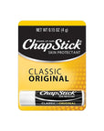 ChapStick Classic Original Lip Balm Tube,