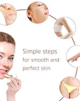 tuokiy Gen 2 Replacement Heads for Facial Hair Removal, Replacement Blades for Women Facial Hair Remover Generation 2