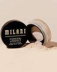 Milani Conceal + Perfect Setting Powder Makeup -Translucent Blur Out Talc-free Formula, Pore Blurring Filtered Finish