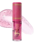 Juvia's Place Magic Lip Oil - Black Cherry - Smooth, Hydrating w/Vitamin E for Soft, Glossy, Juicy Lips - Infused with Fruit Extracts - Tinted, Shimmering, Lightweight & Non-sticky Lip Oil for Summer