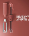 NYX PROFESSIONAL MAKEUP Shine Loud, Long-Lasting Liquid Lipstick with Clear Lip Gloss - Magic Maker (Dusty Nude Mauve)