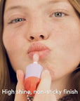 Evereden Kids Tinted Lip Gloss: Sheer Red - Non Toxic, Vegan Clean Makeup for Kids - Soothing & Hydrating Lip Gloss with Cherry, Peach, & Cranberry Oils