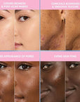 COVERGIRL Clean Fresh Blurring Skin Tint with SPF 30, 460 Deep Warm, Liquid Foundation, Soft Matte Finish, Smooths, Brightens, Blurs Pores, Mineral Sunscreen, Vegan Formula