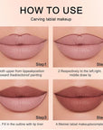 12 Colors lip liner pencils, Modern Classic Lip Liner, Lip Liner Pigmented Vegan Matte, Lasting Finish Lip Liner, Luxurious Creamy Long Lasting Lip Liner, Prevents Feathering and Fading, (03)