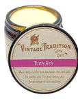 Vintage Tradition Beef Tallow All Purpose Balm – Healing, Hydrating Floral Skin Care Salve Replaces Body Lotion, Hand Cream, More – Essential Oil, Olive Oil, and Grass-Fed Tallow, 2 fl. oz.