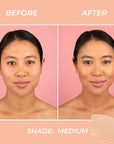 MCoBeauty Miracle BB Cream, Medium, Skin-Perfecting Coverage for Free Cosmetics