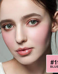 Blush Stick, Multi-use Blush Stick for Cheeks, Eyes, Lips, Silky Creamy Face Stick for Old Women & Mature Skin, Blendable and Buildable Color, Long Lasting Waterproof Non-greasy Formula (#19, Blush)