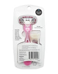 Amazon Basics Women's 5 Blade FITS Razor for Women, FITS Amazon Basics FITS Handle and Venus Handles, Includes 1 FITS Handle, 2 Cartridges & 1 Shower Hanger