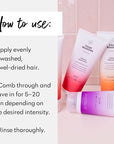 Four Reasons Color Mask - Plum - (27 Colors) Toning Treatment, Color Depositing Conditioner, Tone & Enhance Color-Treated Hair - Semi Permanent Hair Dye, Vegan and Cruelty-Free, 6.76 fl oz