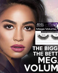 Ardell Mega Volume Lash 258 Multi-Layered False Lashes with Curl Technology, 4 pairs