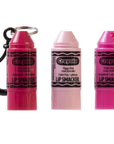 Lip Smacker Crayola Crayon Stackable Flavored Clear Balm Pink - Moisturizing, Soothing