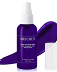 MEICOLY Cream Dark Blue Face Body Paint,2.1Oz Smudge-Proof Face Paint,Water Based Washable Body Paint for Adults and Kids,Halloween SFX for Smurf Mystique Cosplay Avatar Makeup