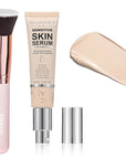 2024 New PHOERA Foundation Makeup for Mature Skin, (N01 Porcelain)