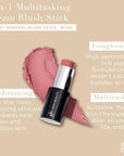 Glo Skin Beauty Cream Blush Stick (Bliss) | Skincare Benefits