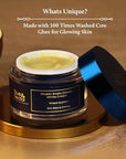 Blue Nectar Shata Dhauta Ghrita Face Cream for Women | 100 Times Washed Ghee Face Moisturizer for Women | Truly Natural Face Cream for Skin Firming (19 Herbs, 1.76 Oz)