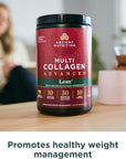 Ancient Nutrition Advanced Hydrolyzed Collagen Peptides Powder Protein Lean with Probiotics and Vitamin C, Cinnamon, for Women & Men, Supports Healthy Weight Management & Muscle Building, 25 Servings