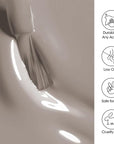 Gellen Gray Gel Nail Polish