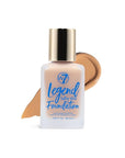 W7 Legend Foundation - Creamy Liquid Foundation for (Warm Honey) 28ml