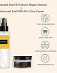 Snail Mucin Power Essence Set 3PCS,