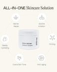Meebak Cica Cream | Daily Repair Moisturizer with Niacinamide, Ceramide, & Retinol | Deep Hydration & Soothing | Locks in Moisture | Suitable for Sensitive Skin