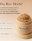 ARENCIA Calendula Rice Mochi Fresh Cleanser - Moisturizing, Brightening & Deep-Cleansing (4.23oz)