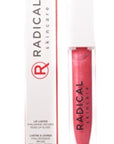 Radical Skincare Lip Luster Hyaluronic Infused Rose Lip Gloss – High Shine, Hydrating Formula for Soft, Radiant Lips | Cruelty-Free, Soy-Free, GMO-Free (5 ml)