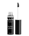 NYX PROFESSIONAL MAKEUP Butter Gloss, Non-Sticky Lip Gloss - Licorice (Black)