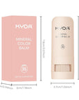 Mineral Color Balm, SPF 35 Multi Color Stick for Lips, Cheeks& Eyes, Blendable Creamy Lightweight Formula, Buildable Shimmer Finish, Multiuse Makeup Stick, Blush
